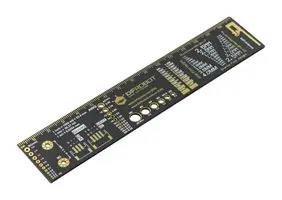 PCB ENGINEER RULER, FIBERGLASS, 160X32MM DWG0014-M