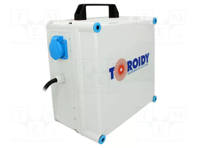 Transformer: protective; 4kVA; 230VAC; 230V; IP44; 380x330x170mm TOROIDY STOS4000