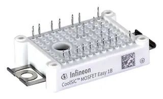 SIC MOSFET, N-CH, 1.2KV, 15A, MODULE FF55MR12W1M1HB70BPSA1