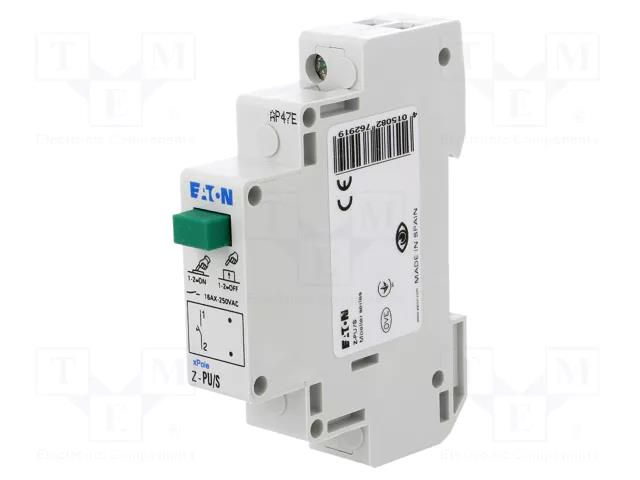 Module: pushbutton switch; 250VAC; 16A; IP40; 17.5x90x60mm; Z-PU EATON ELECTRIC Z-PU/S