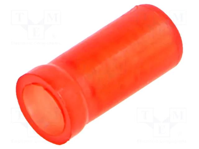 Quick splice; for cable; crimped; Contacts: copper; tinned; red TE Connectivity 328307