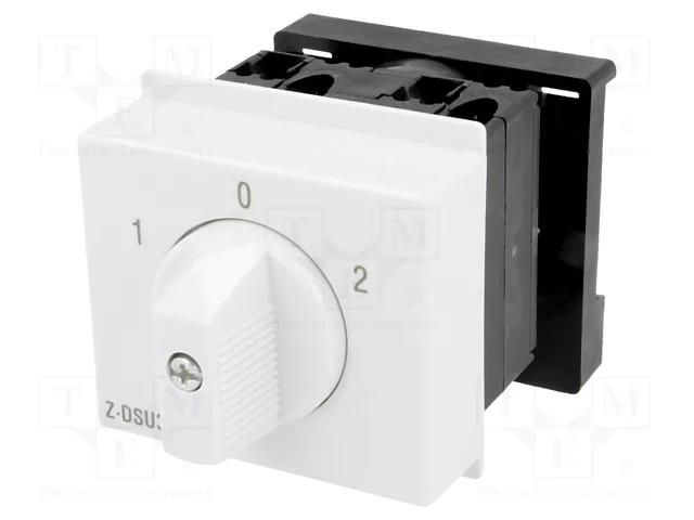 Module: rotary switch; 250VAC; 20A; IP20; for DIN rail mounting EATON ELECTRIC Z-DSU3-102