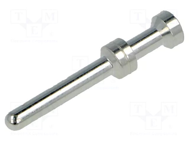 Contact; male; Han E® High Temp; copper alloy; silver plated HARTING 09338006105