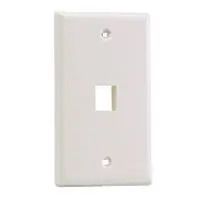 VERTICAL FACEPLATE, 1 MODULE, IVORY NK1FNEI