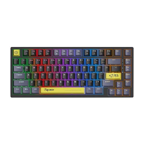 ONIKUMA G52 82 Keys USB Wired Mechanical Keyboard, ONIKUMA G52 Wired Black