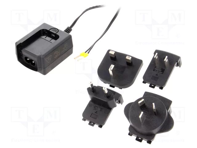 Power supply: switching; mains,plug-in; 5VDC; 1A; 5W; 110x60x70mm BRAINBOXES PW-600