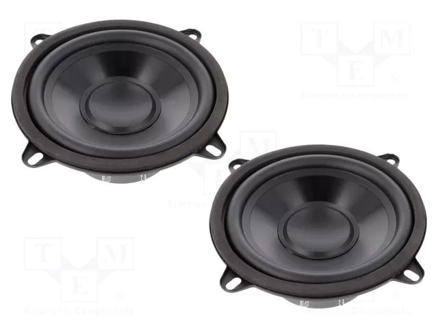 Car loudspeakers; woofer; 130mm; 100W; 65÷8000Hz; 4Ω; 90dB; 2pcs. CL ITALIA CL-01813W