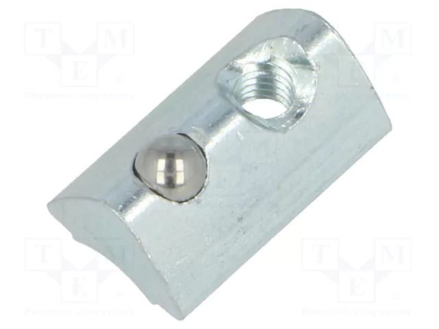 Nut; for profiles; Width of the groove: 6mm; steel; zinc; T-slot FATH FA-096554