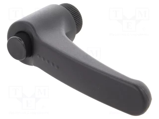 Lever; adjustable; Thread len: 20mm; Lever length: 78mm; -30÷130°C ELESA+GANTER ERX.78B-M8-C1