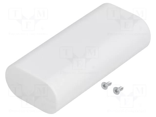 Enclosure: multipurpose; X: 36.9mm; Y: 77.9mm; Z: 20mm; OVALCLASSIC SUPERTRONIC PP23BL