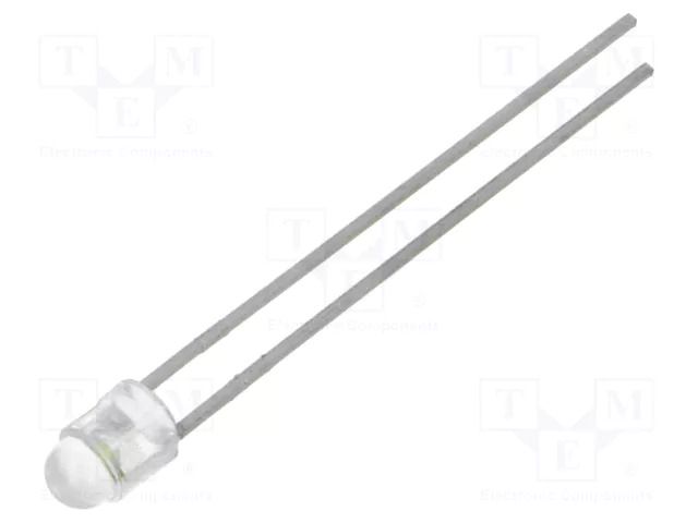 LED; white cold; 3.8mm; 2700÷7600mcd; 40°; Front: convex LITEON LTW-17KDU3Z