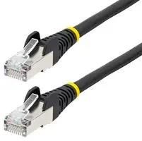 ENET CORD, CAT6A, RJ45 PLUG-PLUG, 7.5M NLBK-750-CAT6A-PATCH