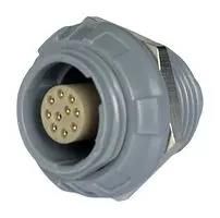 CIRCULAR CONN, RCPT, 10POS, SOLDER MCP-P1SRG10SGG