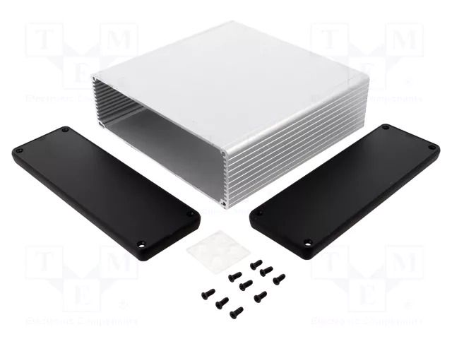 Enclosure: with panel; 1455; X: 165mm; Y: 160mm; Z: 51mm; aluminium HAMMOND HM-1455T1602