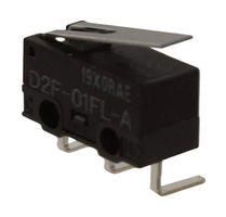 MICROSWITCH, SPDT, 0.1A, 30V, 0.25N D2F-01FL-A