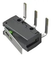 MICROSWITCH, SPST-NO, 0.1A, 6V, 0.25N D2FS-FL-N-A