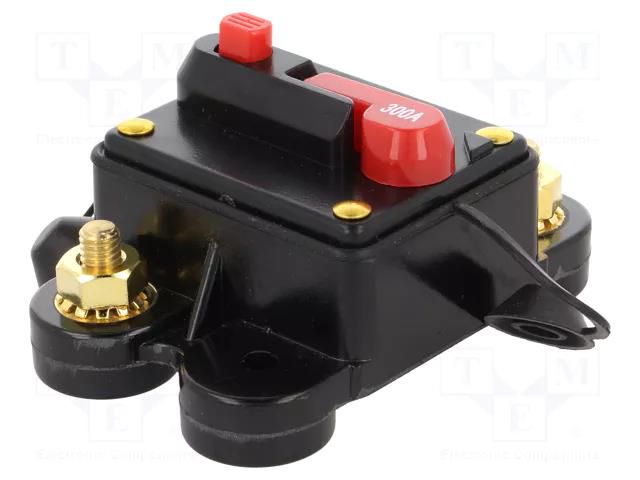 Fuse: automatic; 300A; time-lag; automotive; 78x52x37mm; 12÷24VDC 4CARMEDIA SBA-300A