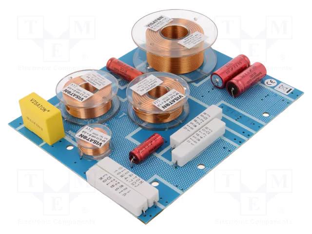 Filter: audio crossover; 4Ω; Pmax: 180W; 300/4000Hz; 12dB/oct VISATON HW-3/130-NG-4R-VS