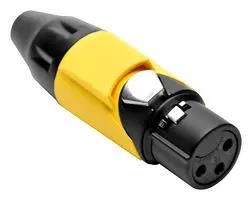 CONN, XLR AUDIO, PLUG, 3POS, CABLE AX3FB4M-AU