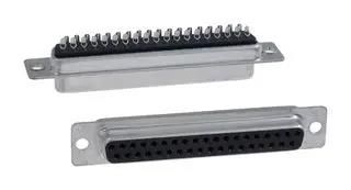 D-SUB CONN, RCPT, DC, 37P, CABLE L77DC37SF179