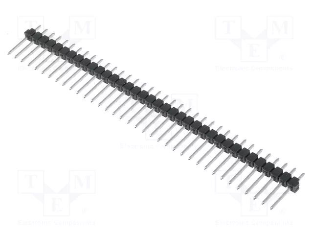 Connector: pin strips; pin header; male; PIN: 36; THT; SL 11; 2.54mm FISCHER ELEKTRONIK SL11.139.36Z