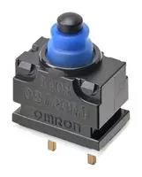MICROSWITCH, SPST-NO, 0.01A, 13.5V, 1.2N D2GW-A03H