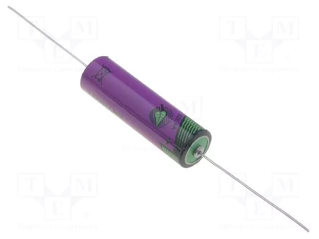 Battery: lithium (LTC); 14505; 3.6V; 2200mAh; non-rechargeable TADIRAN SL-760/P