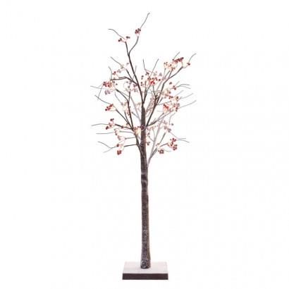 LED tree of lights with berries, 120 cm, outdoor and indoor, warm white, timer, EMOS DCTW14 8592920098783