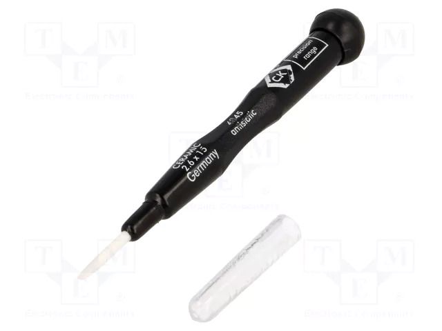 Screwdriver: precision; trimmer; slot; SL 2.6; Blade length: 16mm C.K CK-484526