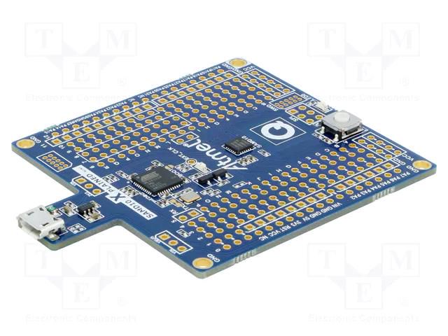 Dev.kit: Microchip ARM; SAMD; Xplained Mini; prototype board MICROCHIP TECHNOLOGY ATSAMD10-XMINI