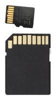 MICROSD MEMORY CARD W/ADAPTER, 2GB MEMORY-SDU-A1