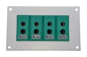 THERMOCPL CONN, W/PANEL, SOCKET, K, 4WAY IS-K-FF + FSP-4