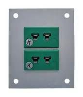 THERMOCPL CONN, W/PANEL, SOCKET, K, 2WAY IM-K-FF + FMP-2