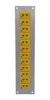 THERMOCPL CONN W/PANEL, SOCKET, K, 12WAY AM-K-FF + FMP-12