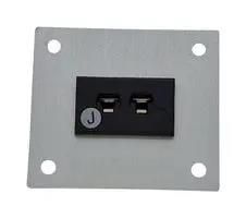 THERMOCPL CONN, W/PANEL, SOCKET, J, 1WAY IM-J-FF + FMP-1