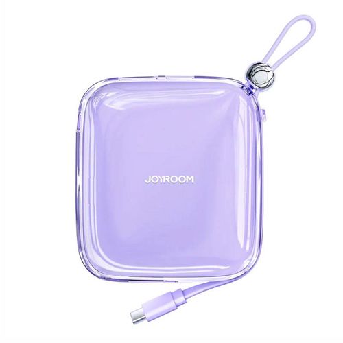 Powerbank Joyroom JR-L004 Jelly 10000mAh, USB C (Purple) 10 + 4 pcs FOR FREE, Joyroom 43743-uniw