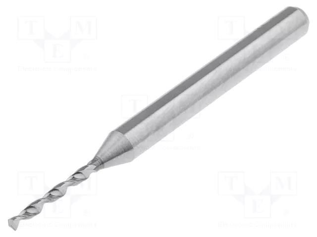 Drill bit; Ø: 1.15mm; L: 38.2mm; PCB; 1/8" (3,175mm) KEMMER PRAEZISION SM32-1.15
