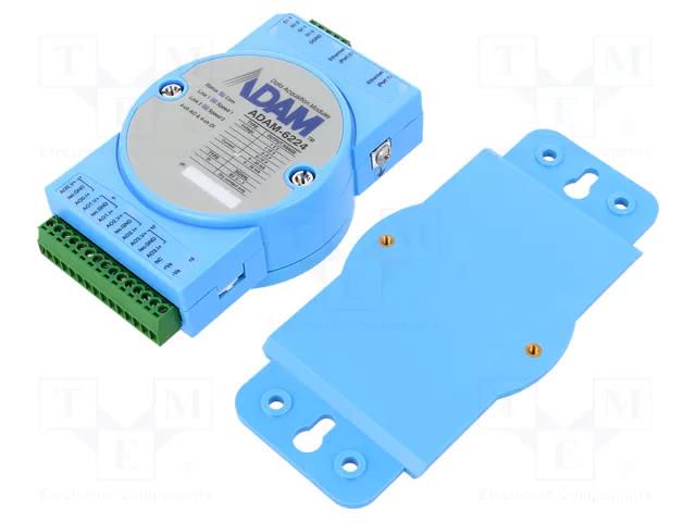 Industrial module: analog output; -10÷70°C; ADAM-6000; 10÷30VDC ADVANTECH ADAM-6224