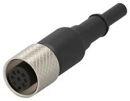 CABLE ASSY, 8P M12 RCPT-FREE END, 20M SLC-FC20-M12-8P