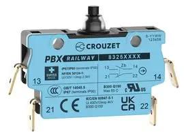 MICROSWITCH, SPDT, 2A, 250VAC, 3.6N 83250210
