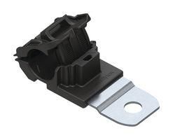 CABLE CLIP, STUD MOUNT, BLK, 19.5MM RCB180SM8SS