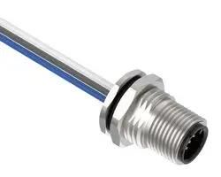 SENSOR CORD, 5P M12 PLUG-FREE END, 1M BR-M12M5R9-1