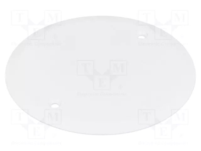 Cover; 81mm; polypropylene PP; white PAWBOL PW-A.0054