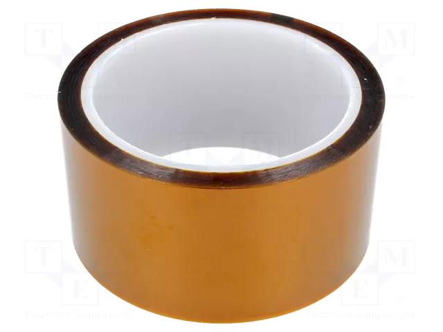 Tape: high temperature resistant; Thk: 63.5um; 55%; golden; W: 50mm BLT POLYHT-50MM