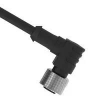 SENSOR CORD, 4P R/A M12 RCPT-FREE END BC-M12F4A-22-10