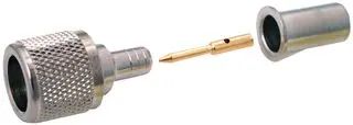 RF/COAXIAL, UHF PLUG, STRAIGHT, CRIMP 182310