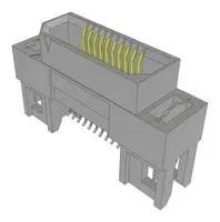 MEZZANINE CONN, RCPT, 20P, 2ROW, 0.8MM ERF8-010-01-L-D-EM2-FR