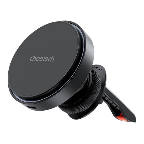 Magnetic car holder witch charger Choetech T205-F, 15W (black), Choetech T205-F