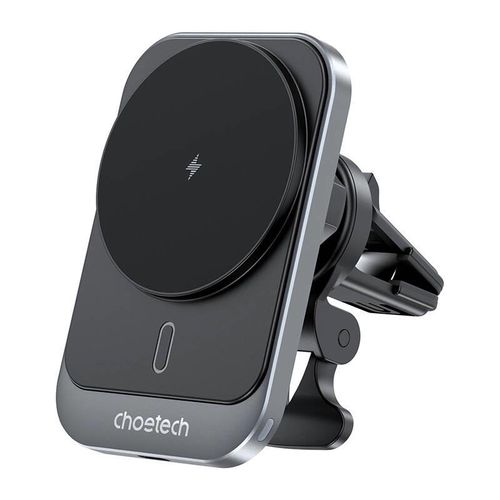 Magnetic car holder witch charger Choetech T206-F, 15W (black), Choetech T206-F