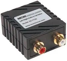 AUDIO BALUN, RCA PLUG-RJ45 SHIELD JACK 50-7725